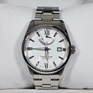 Orient Star Automatic White Dial Stainless Steel Men's Watch